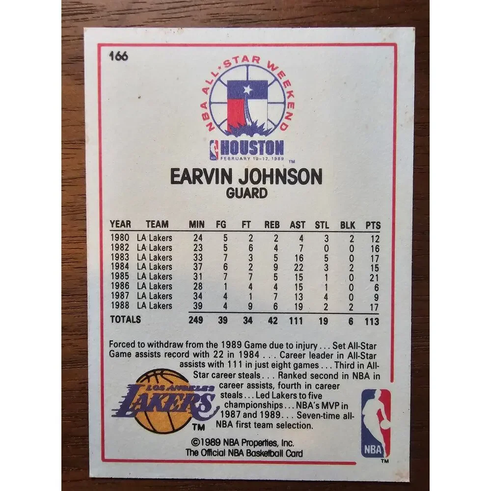 NBA Hoops earvin magic